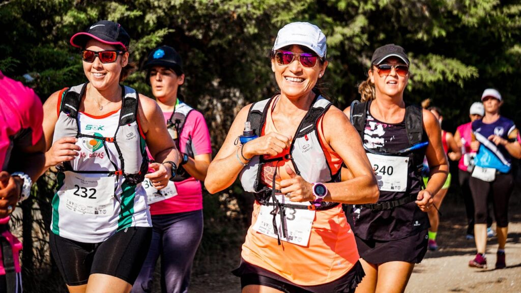 Group of women runners